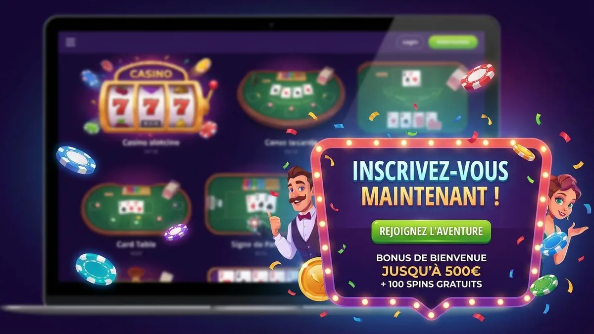 Inscription avec bonus